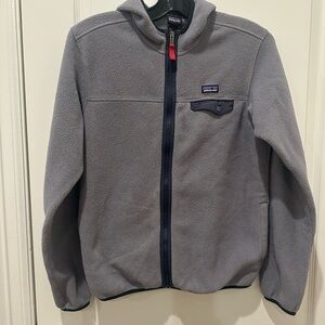 Patagonia Kids Gray Fleece Jacket